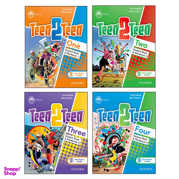 کتاب Teen 2 Teen / اثر Joan Saslow And Allen Ascher انتشارات اشتیاق نور 4 جلدی