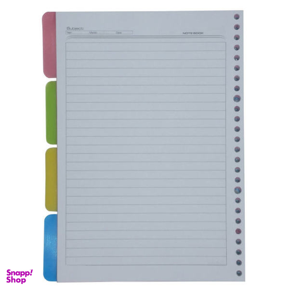 کاغذ کلاسور کد K001 بسته 100 عددی