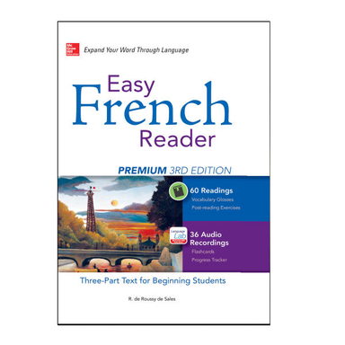 کتاب Easy French Reader 2nd Edition اثر R. Roussy de Sales انتشارات مک‌ گرا هیل