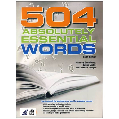 کتاب 504Absolutely Essential Words 6th / اثر Murray Bromberg انتشارات رهنما
