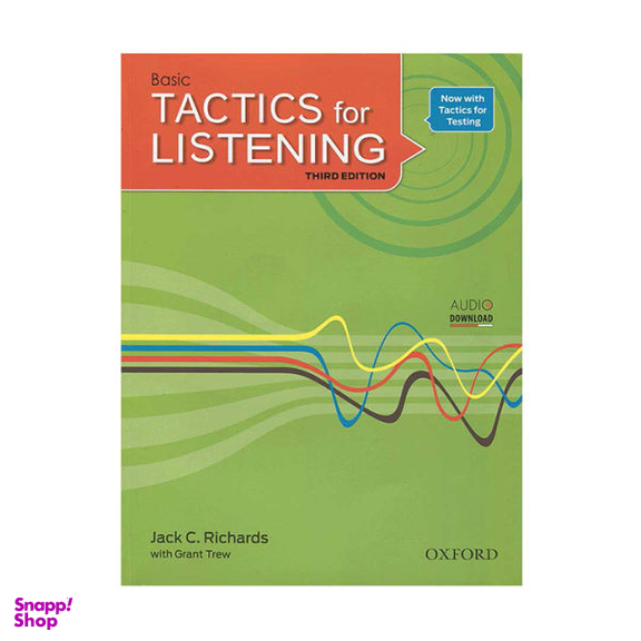 کتاب Basic Tactics For Listening / اثر Jack C.Richards and Grant Trew انتشارات OXFORD