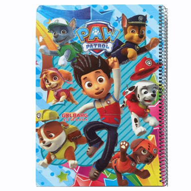 دفتر نقاشی 50 برگ گلبرگ طرح سگ های نگهبان کد 0056