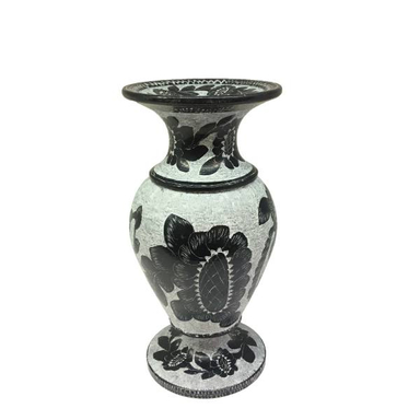 گلدان سنگی مدل گلدار کد 01