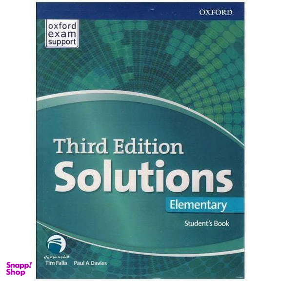 کتاب Solutions Elementary اثر Paul A. Davies and Tim Falla انتشارات دنیای زبان