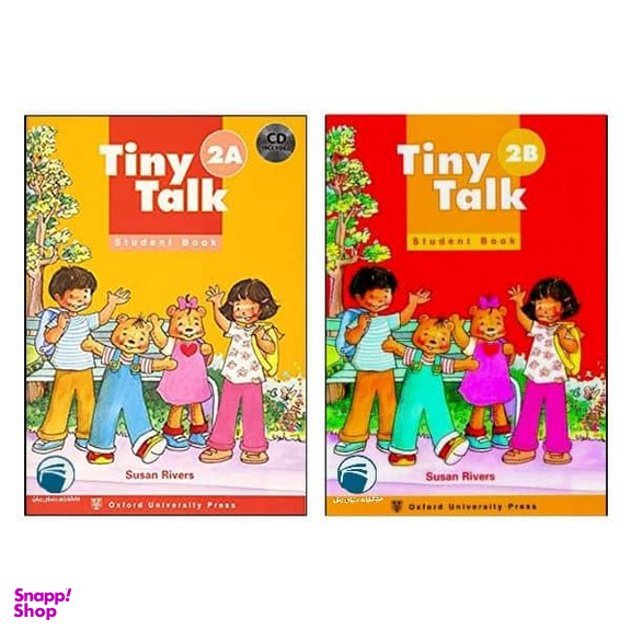 کتاب Tiny Talk 2 اثر Susan Rivers انتشارات دنیای زبان دو جلدی