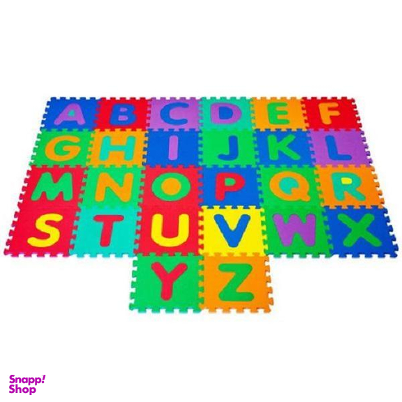 کفپوش تاتامی مدل English Alphabet مجموعه 26 عددی