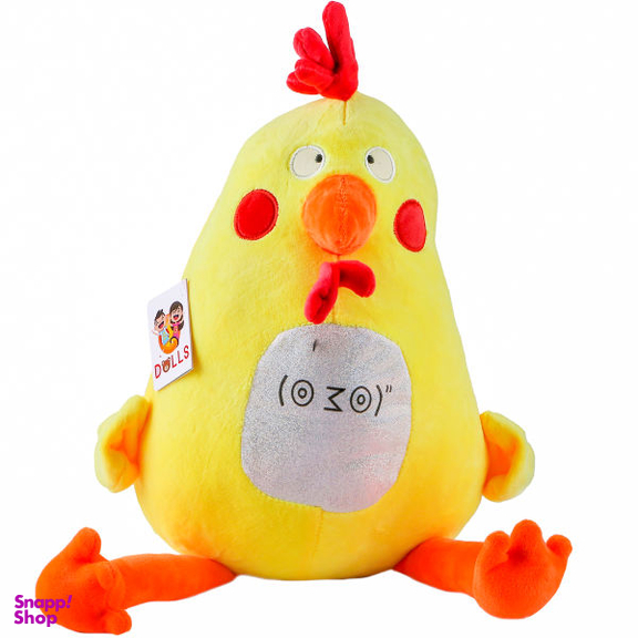 عروسک بی جی دالز مدل مرغ لپ قرمز کد BG11526 ارتفاع 27 سانتی متر