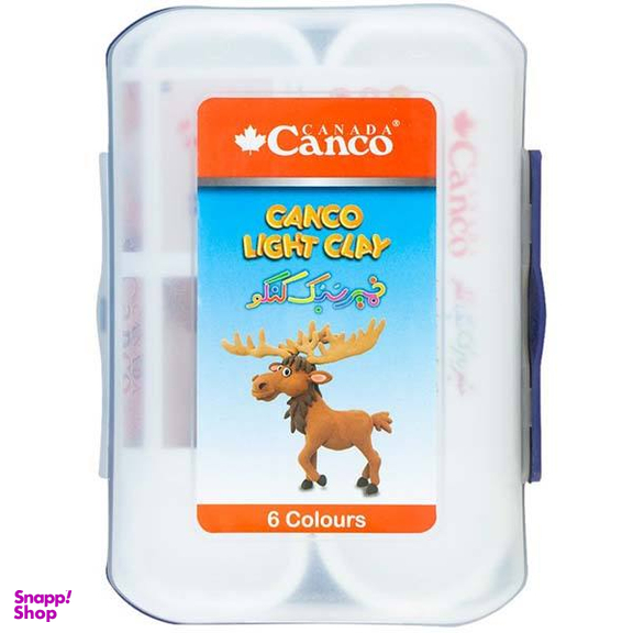 خمیر بازی کنکو (Canco) کد 108482 بسته 6 عددی
