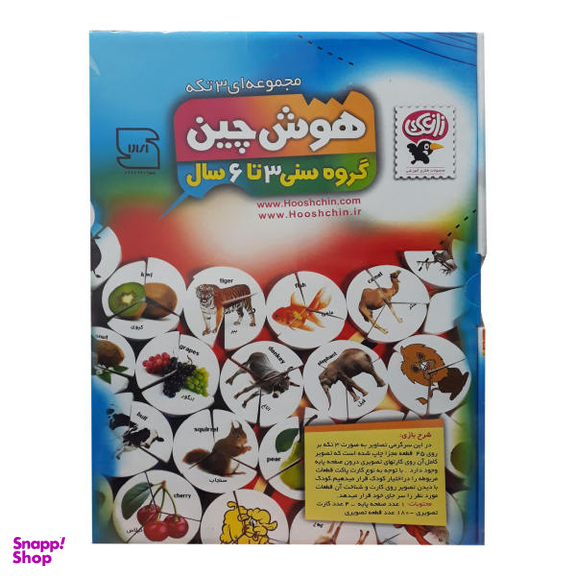 بازی آموزشی زاغک مدل هوش چین 03 کد 017
