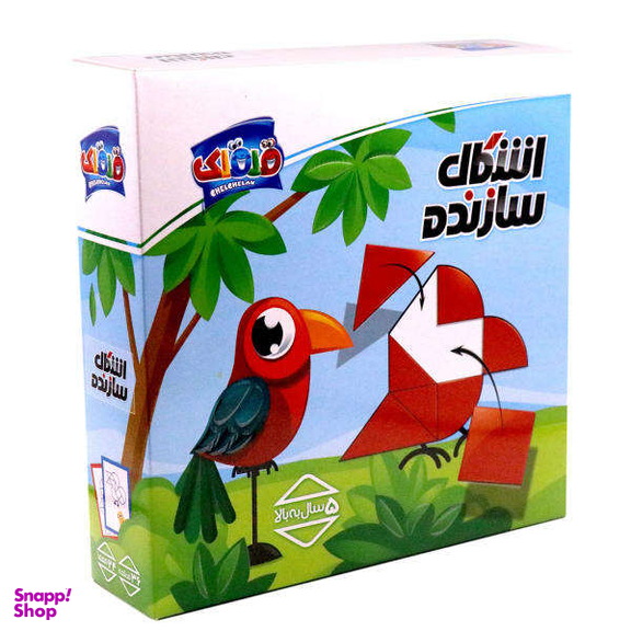 بازی آموزشی قلقلک مدل اشکال سازنده