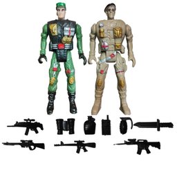 اسباب بازی جنگی مدل سرباز کد s3 مجموعه 11 عددی