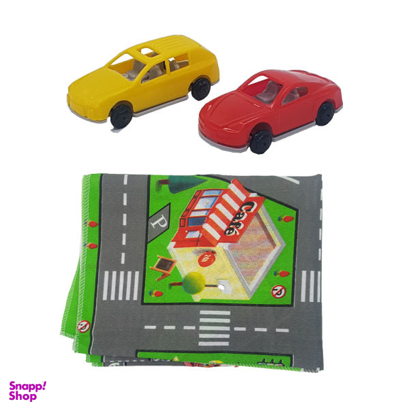 زیر انداز بازی مدل شهر من کد 10048 به همراه ماشین بازی