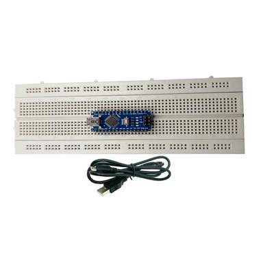 برد آردوینو نانو با پردازنده مرکزی ATmega328 و تراشه CH340 مدل مهندسیکا AD003-0
