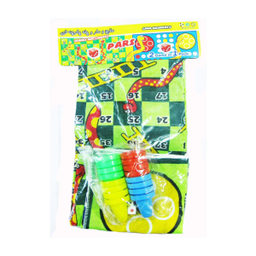 بازی منچ و مار و پله پارس مدل پارچه ای بزرگ