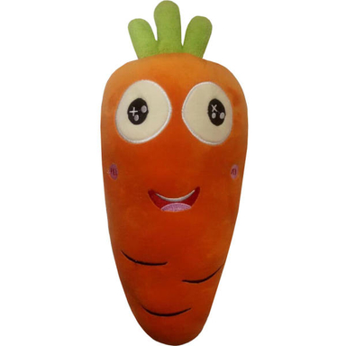 عروسک طرح هویج مدل خندان ارتفاع 48 سانتی متر