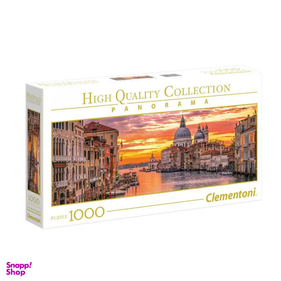 پازل 1000 تکه کلمنتونی مدل gran Canal کد 39426