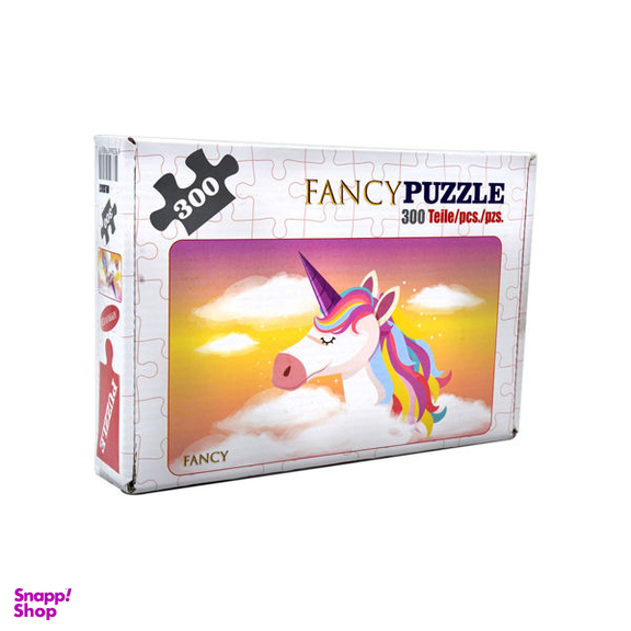 پازل 300 تکه فنسی مدل تک شاخ