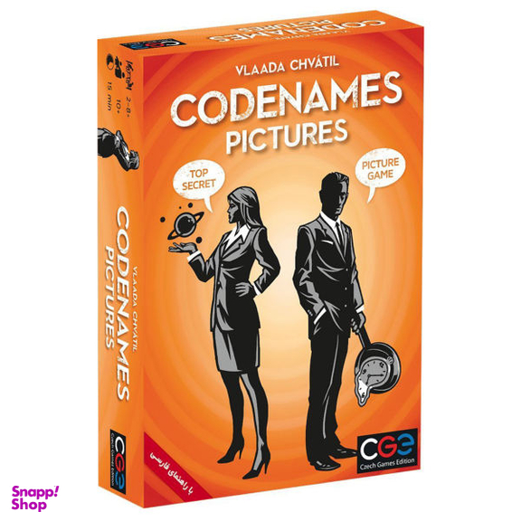 بازی فکری سی جی ای مدل Codenames Pictures نسخه فارسی
