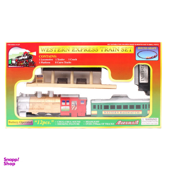قطار اسباب بازی مدل Western 7072