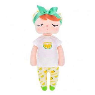 عروسک مدل آنجل طرح لیمویی ارتفاع 40 سانتی متر