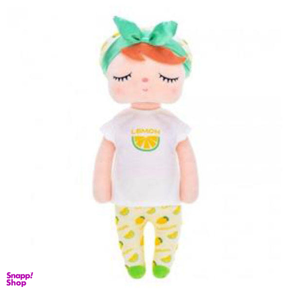 عروسک مدل آنجل طرح لیمویی ارتفاع 40 سانتی متر