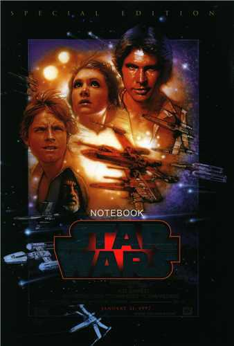 دفتر یادداشت کد 982 star wars