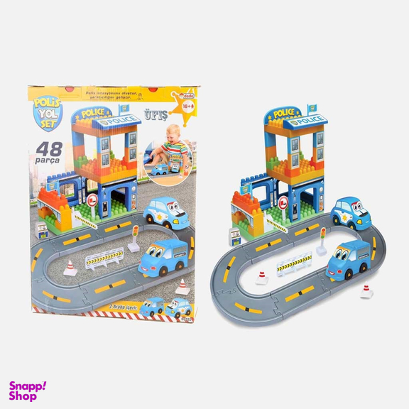 خلاقیت پلی دد (Dede) مدل ست پایگاه پلیس 48 قطعه