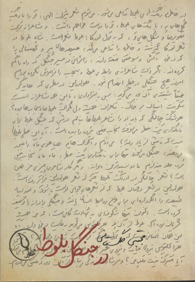 در جنگل بلوط