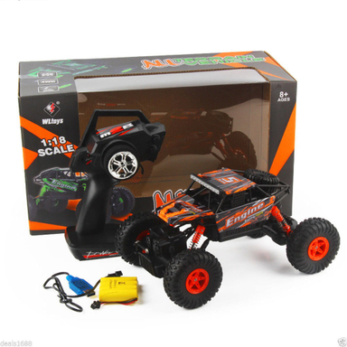 صخره نورد دبلیو ال تویز (Wltoys) مدل 1:18 کنترلی ضد آب