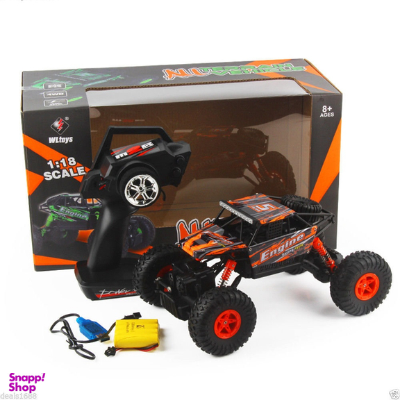 صخره نورد دبلیو ال تویز (Wltoys) مدل 1:18 کنترلی ضد آب