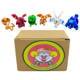 اسباب بازی سحرآمیز دنیای سرگرمی های کمیاب مدل توپ تبدیل شونده باکوگان مجموعه 6 عددی