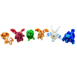 اسباب بازی سحرآمیز دنیای سرگرمی های کمیاب مدل توپ تبدیل شونده باکوگان مجموعه 6 عددی