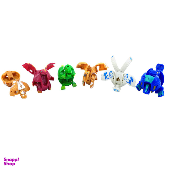 اسباب بازی سحرآمیز دنیای سرگرمی های کمیاب مدل توپ تبدیل شونده باکوگان مجموعه 6 عددی