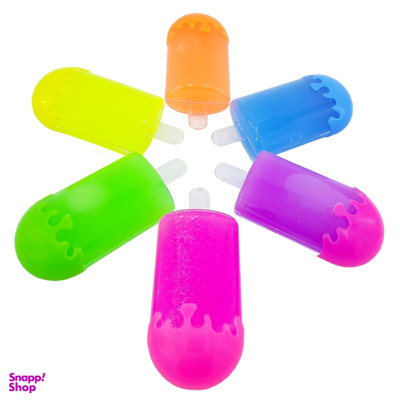 ژل بازی دنیای سرگرمی های کمیاب طرح آیس کریم مدل DSK.KHA بسته 6 عددی