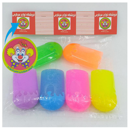ژل بازی دنیای سرگرمی های کمیاب طرح آیس کریم مدل DSK.KHA بسته 6 عددی