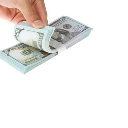 ابزار شوخی دنیای سرگرمی های کمیاب مدل اسکناس طرح 100 دلاری بسته 100 عددی