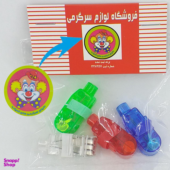 لیزر انگشتی دنیای سرگرمی های کمیاب مدل DSK3065 مجموعه 4 عددی