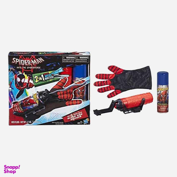 مارول دستکش 2 در 1 تار انداز و آبپاش اسپایدرمن هزبرو (Hasbro)