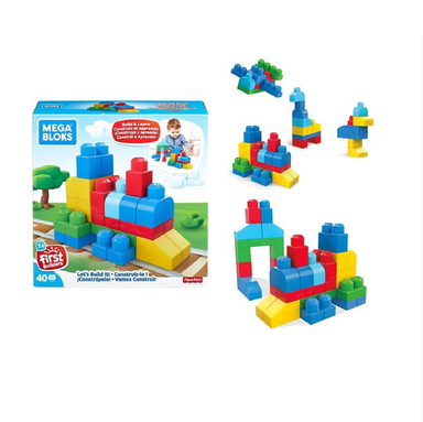 متل (Mattel) فیشر پرایس مگا بلاکس 40 قطعه