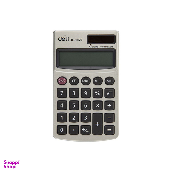 ماشین حساب دلی (Deli) جیبی 8 رقم E1120