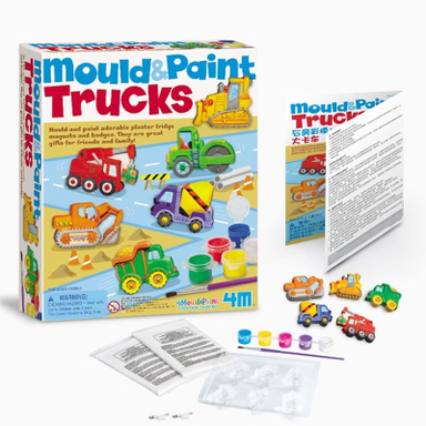 قالب گیری و رنگ آمیزی ماشین 4 ام (4M) مدل Mould and Paint Trucks