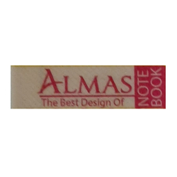 دفتر سیمی 50 برگ الماس (Almas) طرح گربه اشرافی