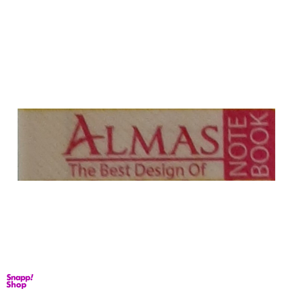 دفتر سیمی 50 برگ الماس (Almas) طرح افسونگران کوچک