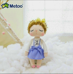 عروسک میتو مدل آنجل طرح چشم بسته موفرفری اورجینال