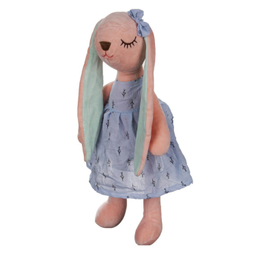 عروسک خرگوش آنجل 40 سانتی در رنگ آبی