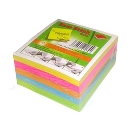 کاغذ یادداشت چسب دار پست ایت سایز 7.5 سانتی متر بسته 400 برگ