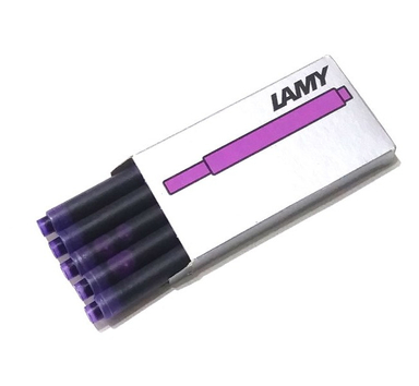 یدک خودنویس مدل LAMY رنگ بنفش بسته 5 عددی