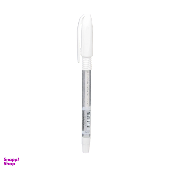 خودکار پنسان رنگ سفید نئون ژله ای 1mm