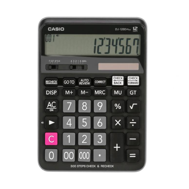 ماشین حساب کاسیو (Casio) مدل DJ120 Plus