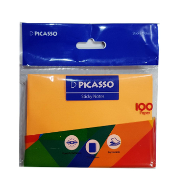 کاغذ یادداشت چسب دار (پست ایت) پیکاسو (Picosso) سایز 75 در 125 میلی متر